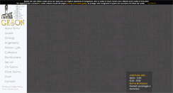 Desktop Screenshot of gioielleriageson.com